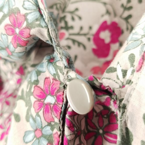 ⫷▴Vintage Floral Shabby chic Boho Top▴⫸ - Picture 7 of 13